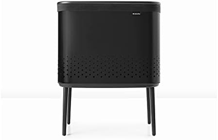Brabantia Bo Laundry Hamper Matt Black 16 Gal 1