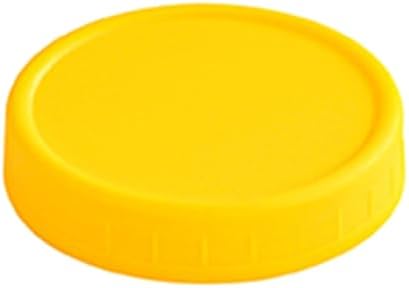 4-Pack Plastic Mason Jar Lids Pink