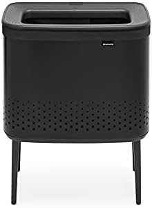 Brabantia Bo Laundry Hamper Matt Black 16 Gal 1