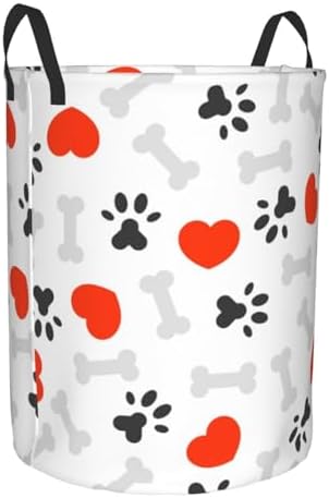 Collapsible Laundry Basket with Handles