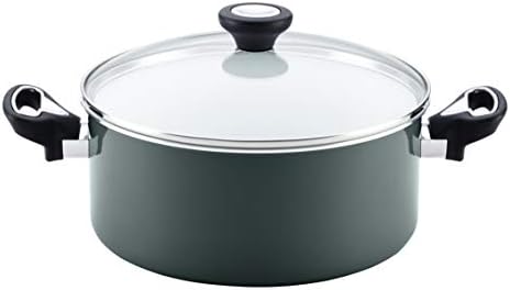 Sturdy Nonstick Cookware Set - 12-Piece Aluminum Ceramic Pots Pans
