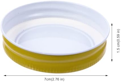 12pcs Tinplate Jar Lids for Canning Storage