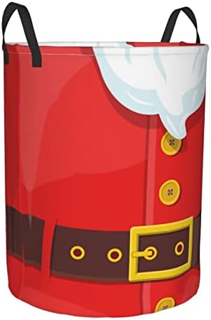 Collapsible Christmas Laundry Hamper with Handle Easy Storage Solution for Bedroom