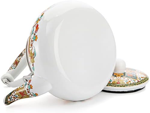 Lyellfe 26 Quart Enamel Tea Kettle