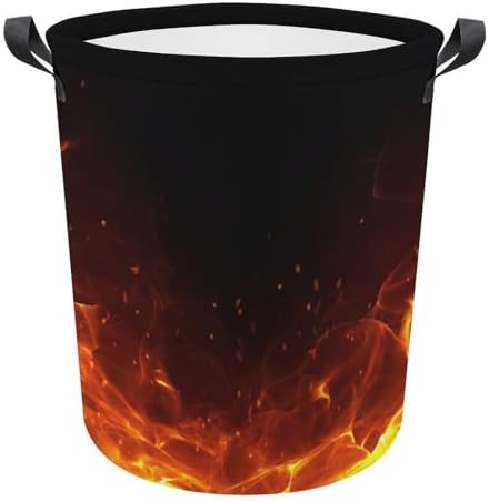 Meiko Flames Blazing Laundry Hamper