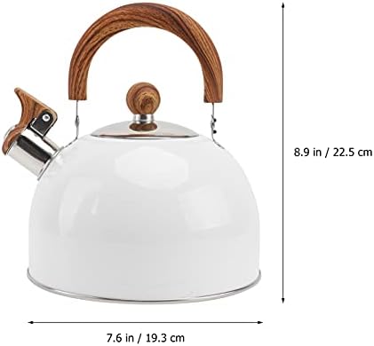 Ergonomic Whistling Tea Kettle with Handle for Easy Use