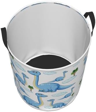 AFHYZY Dinosaur Laundry Hamper Folding Storage Basket with HandlesReusableWeatherproof for Bedroom