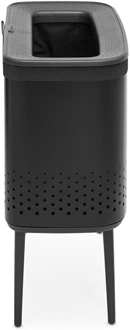 Brabantia Bo Laundry Hamper Matt Black 16 Gal 1
