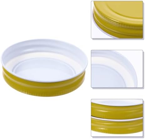 12pcs Tinplate Jar Lids for Canning Storage
