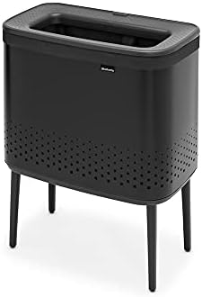 Brabantia Bo Laundry Hamper Matt Black 16 Gal 1