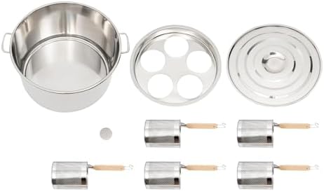 5 Holes Stainless Steel Commercial Pasta Pot