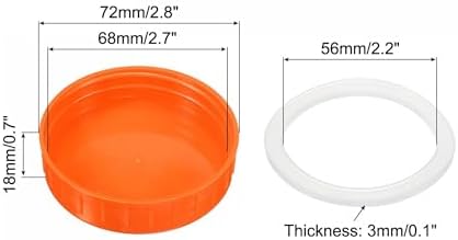 Masonry Jar Lid Set with Sealing Ring