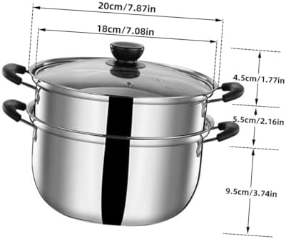 Stainless Steel Steam Pot for Home Kitchen