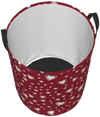 Collapsible Laundry Hamper with Handles for Home Storage