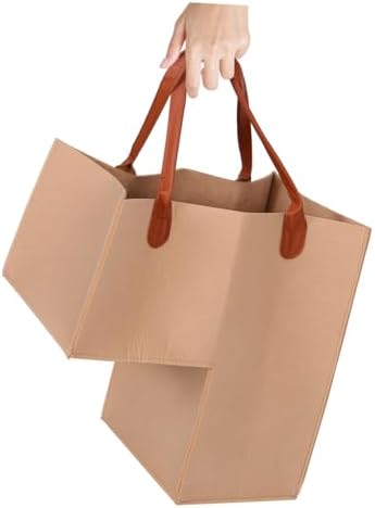 Ergonomic Felt Folding Laundry Hamper