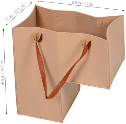 Ergonomic Felt Folding Laundry Hamper