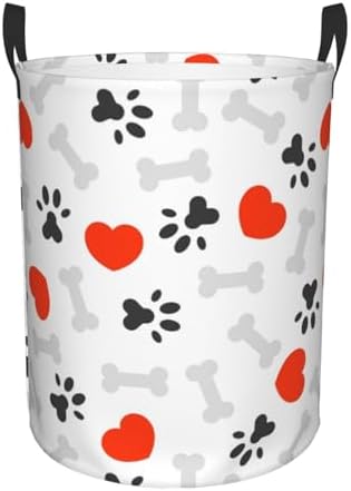 Collapsible Laundry Basket with Handles