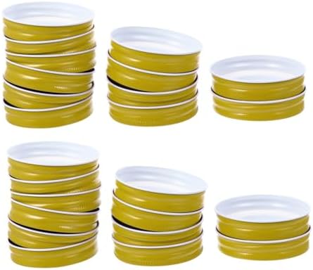 PRETYZOOM 12pcs Mason Jar Lids Canning Lids Wide Mouth