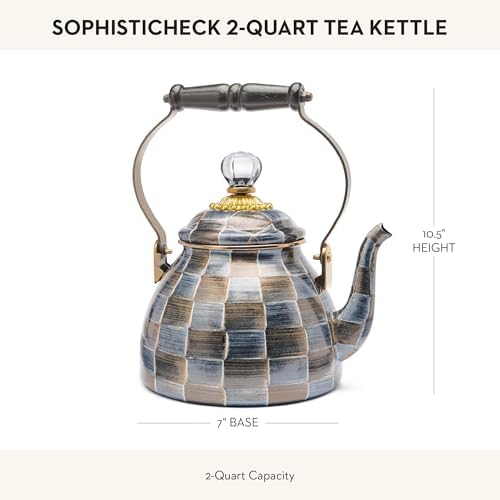 Limited-EdItion Sto 2-Qt Enameled Tea Kettle with Limited Edition Design