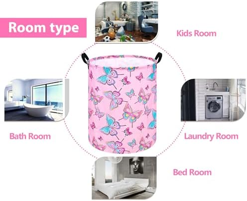 Unicorn Storage Bin for Kids Laundry More