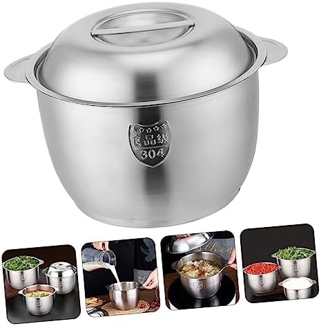 Rust-Resistant Vegetable Steamer Pot with Handles Safe and Professional Use