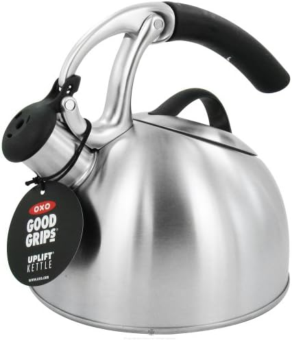 OXO Brew Uplift Tea Kettle 2 qt - Easy Tea Brewing Spoutillard Design