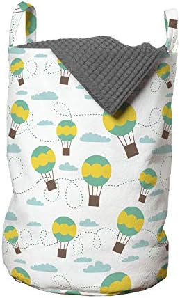 Ambesonne Balloon Laundry Bag for Kids Fun Durable and Organized