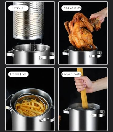 UNbit 4L Asparagus Steamer Pasta Pot with Lid
