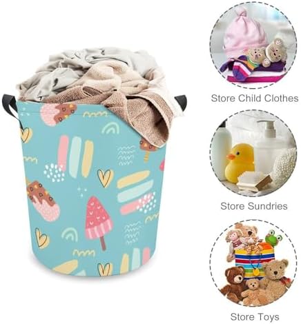 Summer Fun Ice Cream Laundry Hamper