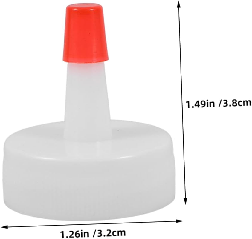 CIYODO Plastic Replacement Bottle Caps for Soda Squeeze Bottles