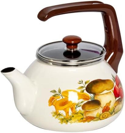 Enameled Aluminum Tea Kettle