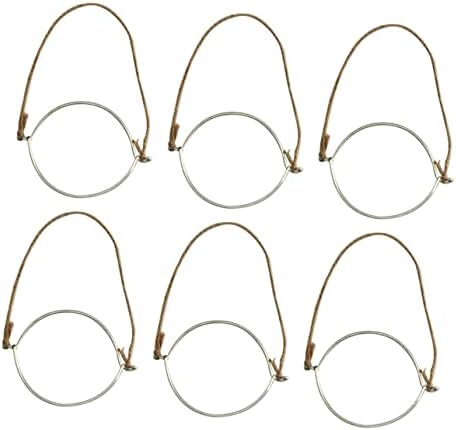Hanging Mason Jar Rope Handles Heavy Duty Stainless Steel