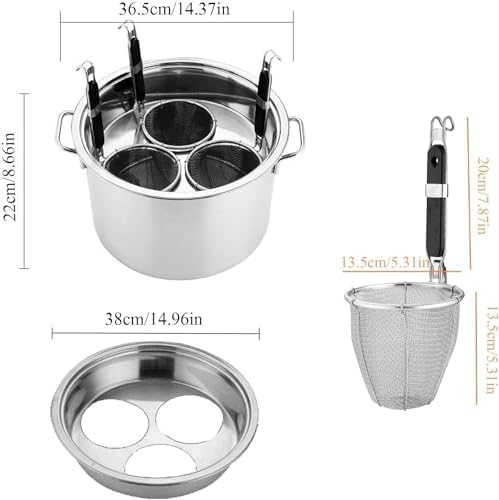 Stainless Steel Pasta Pot Set Induction Compatible - Home Investment