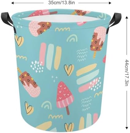Summer Fun Ice Cream Laundry Hamper