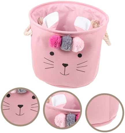 SEWOART Baby Girl Collapse Laundry Hamper Newborn Storage Basket