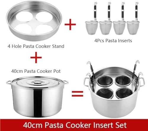 UNbit Stainless Steel Multi-Functional Pasta Cooker Set