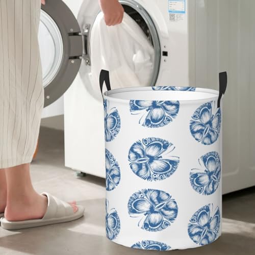 Stylish Butterfly Laundry Hamper for Collaborative Cleaning