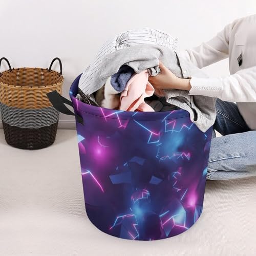 MEIKKO Retro video game laundry hamper with easy carry handles