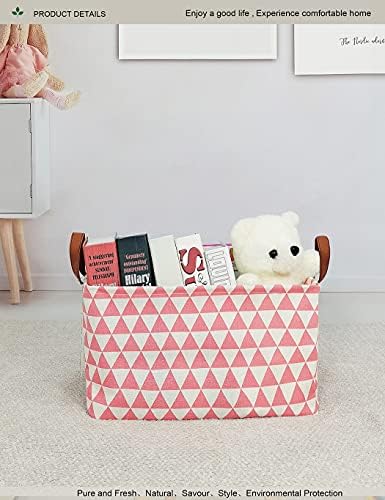 Rectangle Storage Basket Functional Stylish