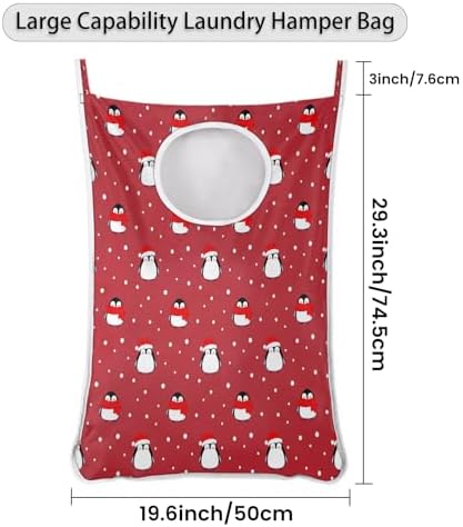 Hanging Penguin Laundry Hamper