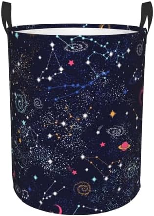 Sturdy Waterproof Laundry Basket for Bathroom Kitchen Dorm Storage