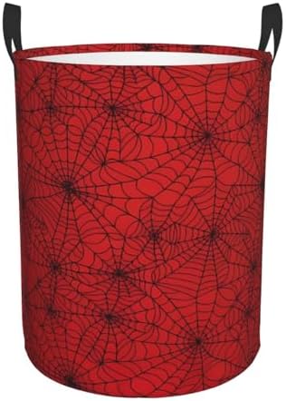 Red Spider Web Multi-functional Laundry Basket
