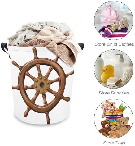 Durable Water resistant Boat Steer Laundry Hamper