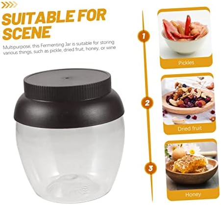 Garneck 2 Set 4pcs2 Pickle Jar Fermenting Preserving