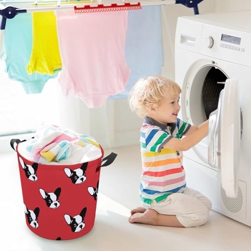 Meiko French Bulldog Storage Basket