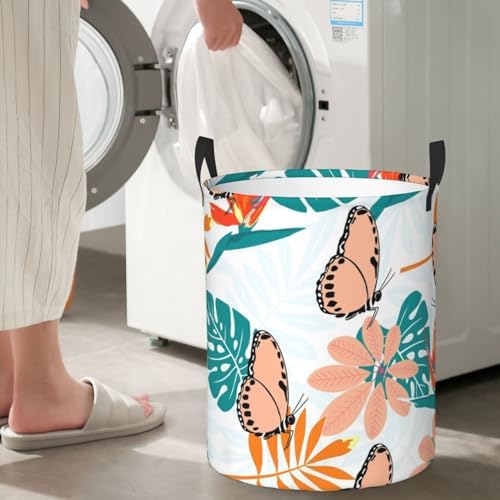 Collapsible Laundry Hamper with Handles