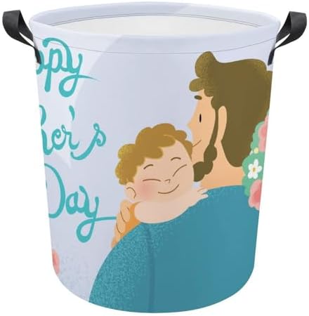 Happy Fathers Day Laundry Hamper