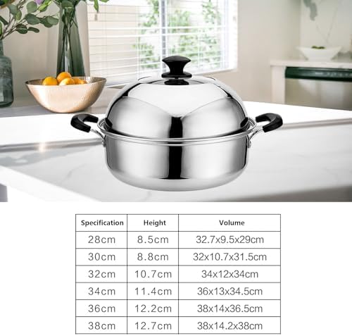 AIZYR 2 Tier Steam Pot