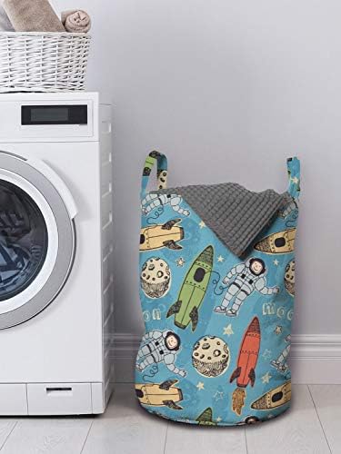 Space Exploration The Ambesonne Space Laundry Bag