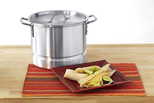 Welcome to Tamales with IMUSA Aluminum Tamale Steamer Pot 20-Quart Silver